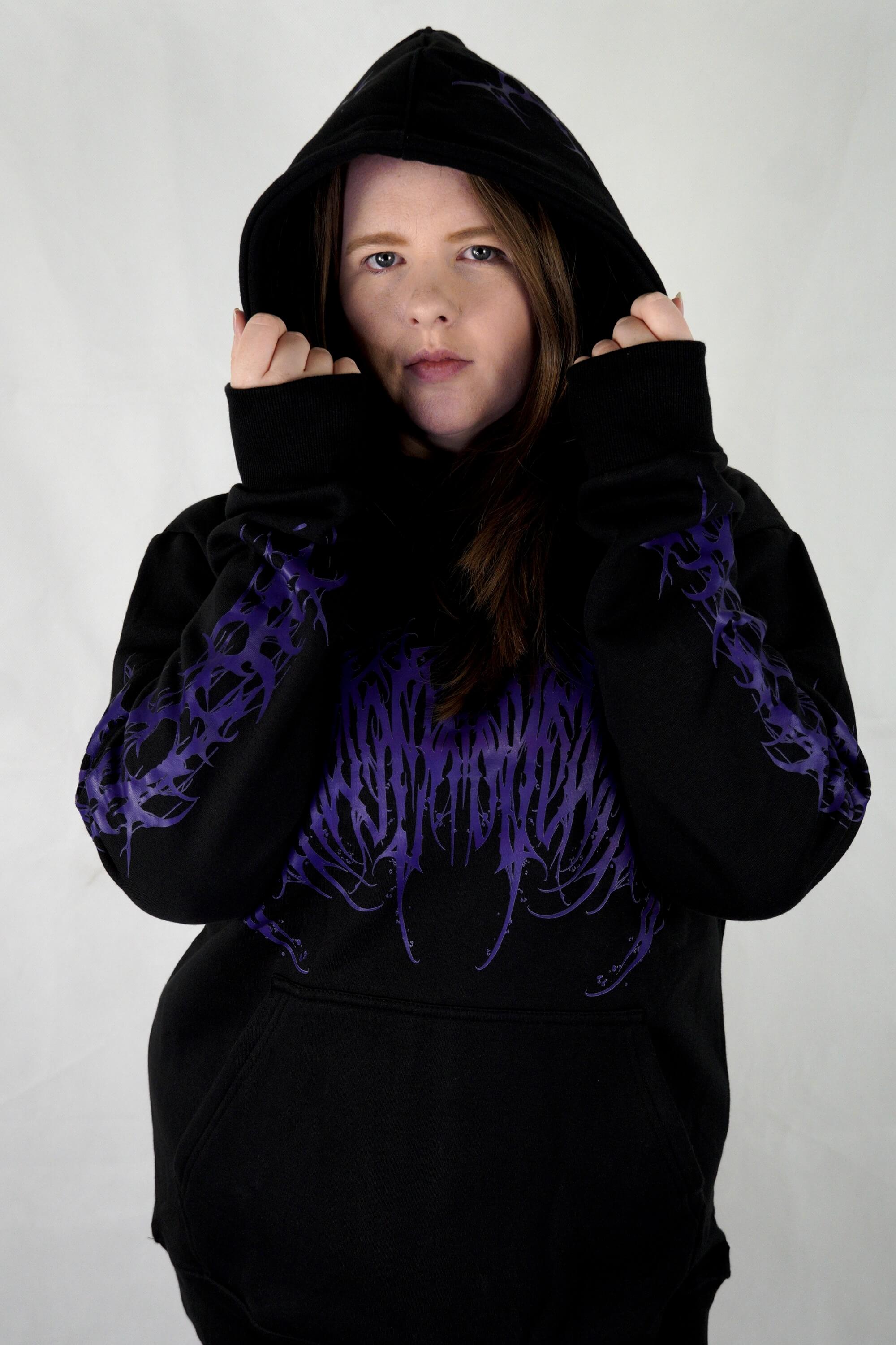 Purple Thrasher - Unisex Pullover Hoodie
