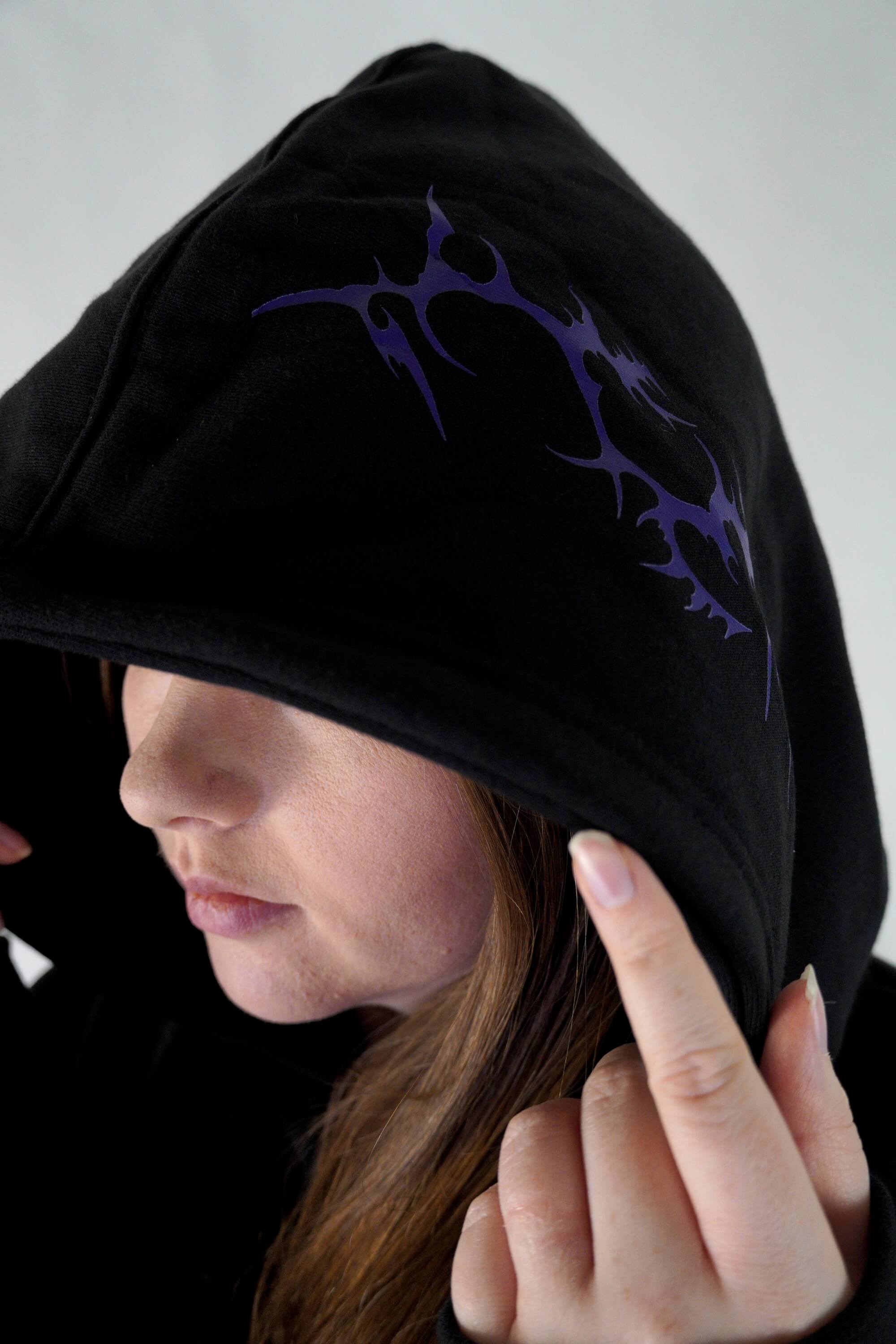 Purple Thrasher - Unisex Pullover Hoodie