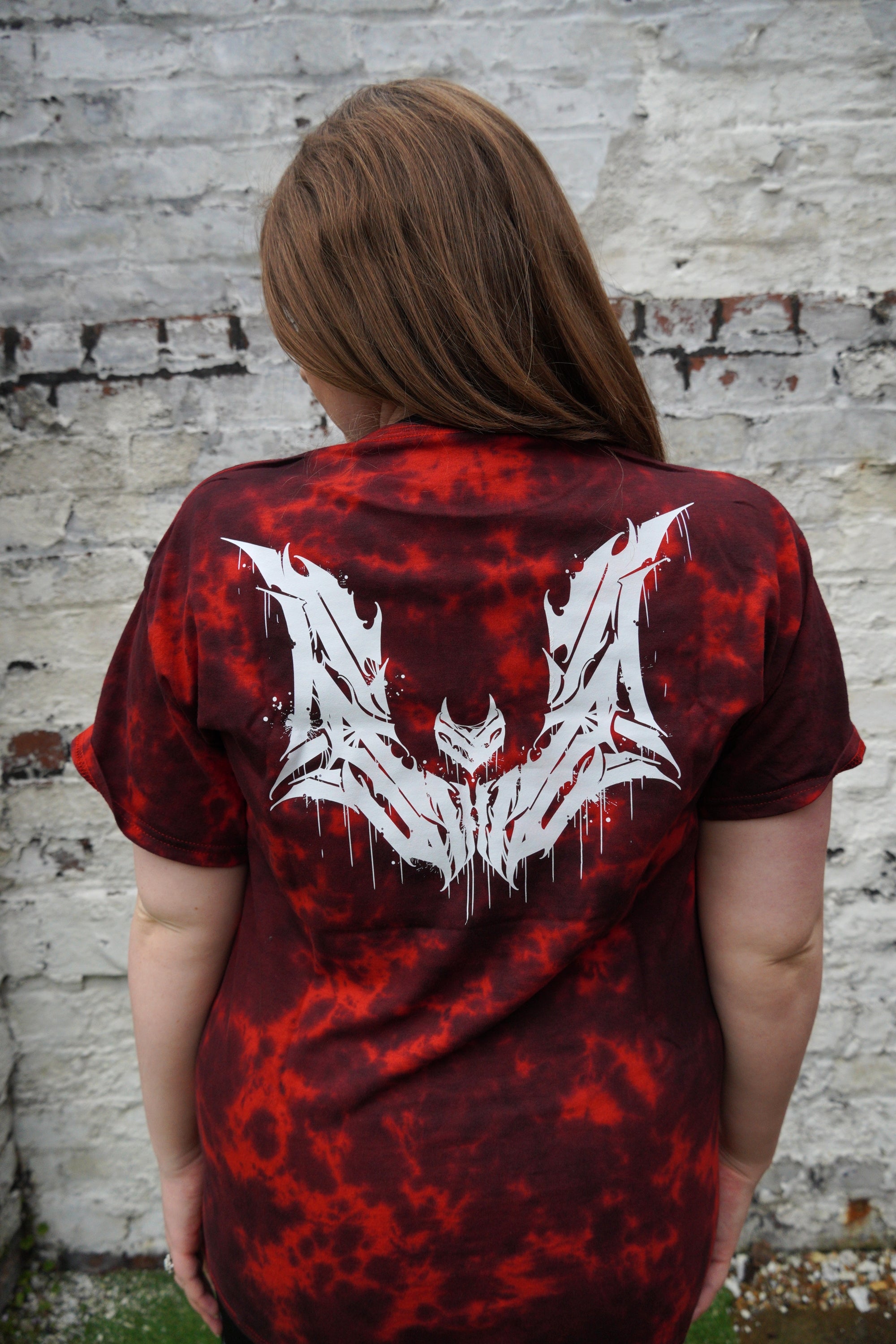 Unwonted Thrasher Red Tie Dye - Unisex T-Shirt