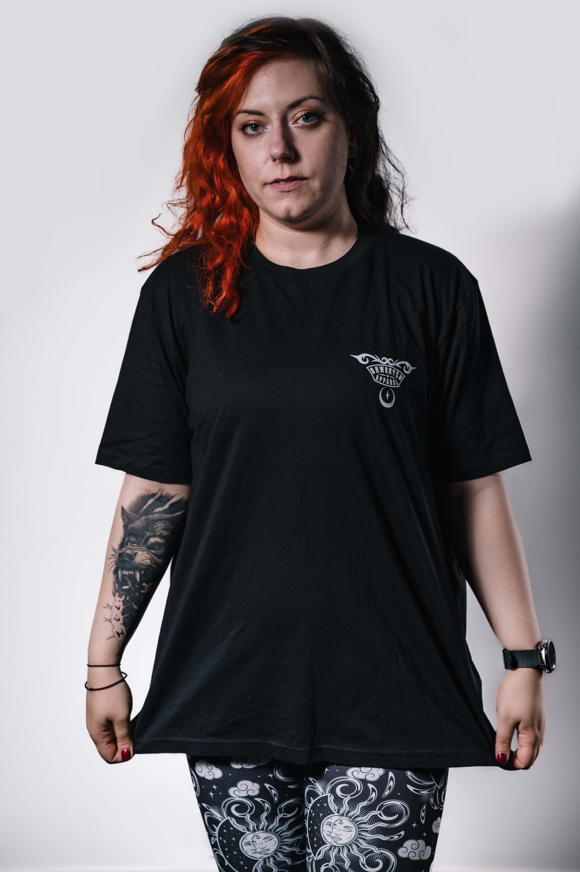 Sinner - Cotton T-Shirt - Unwonted Alternative Gym Wear