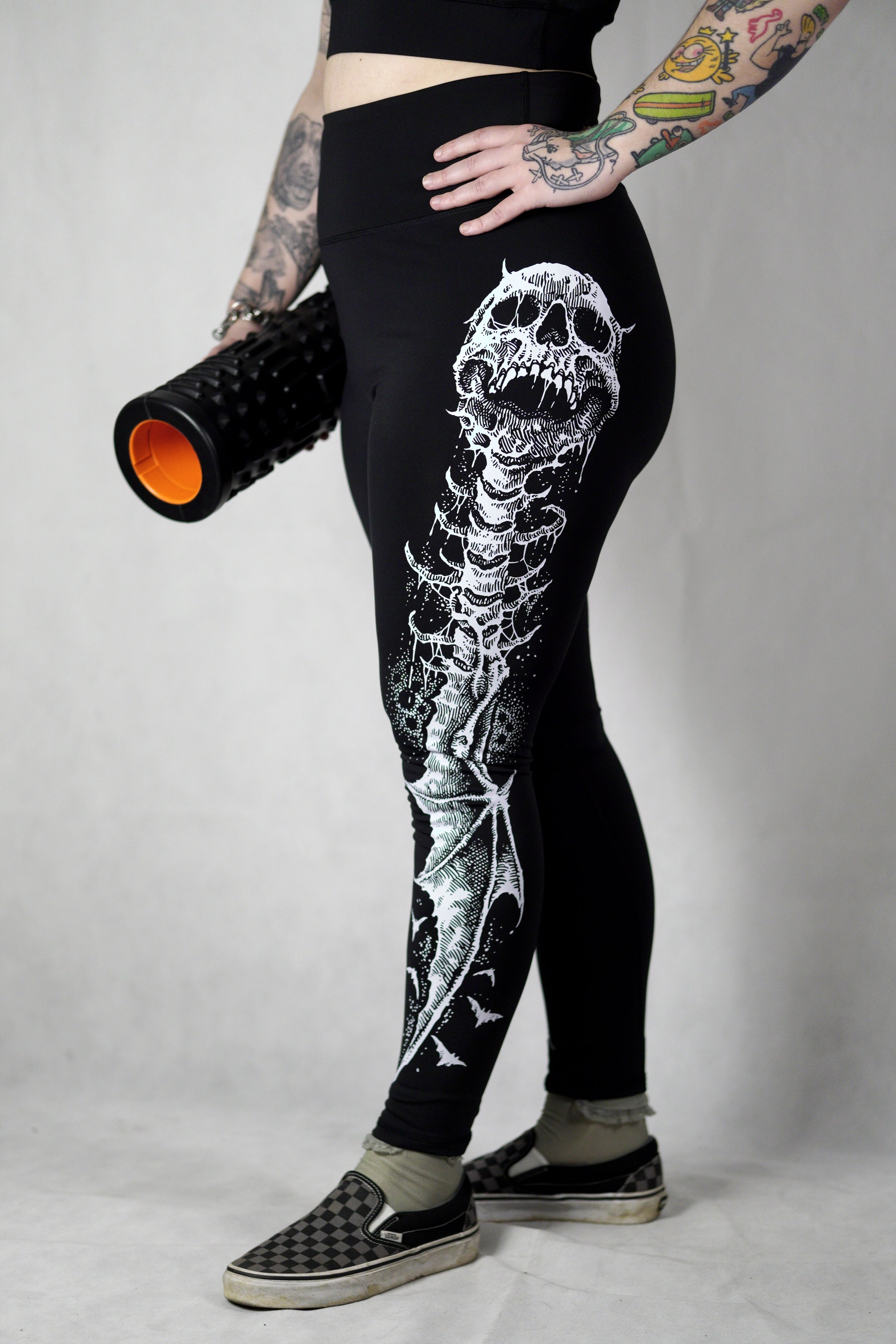 Spinal Bat - 'Hardcore' Full Length Leggings