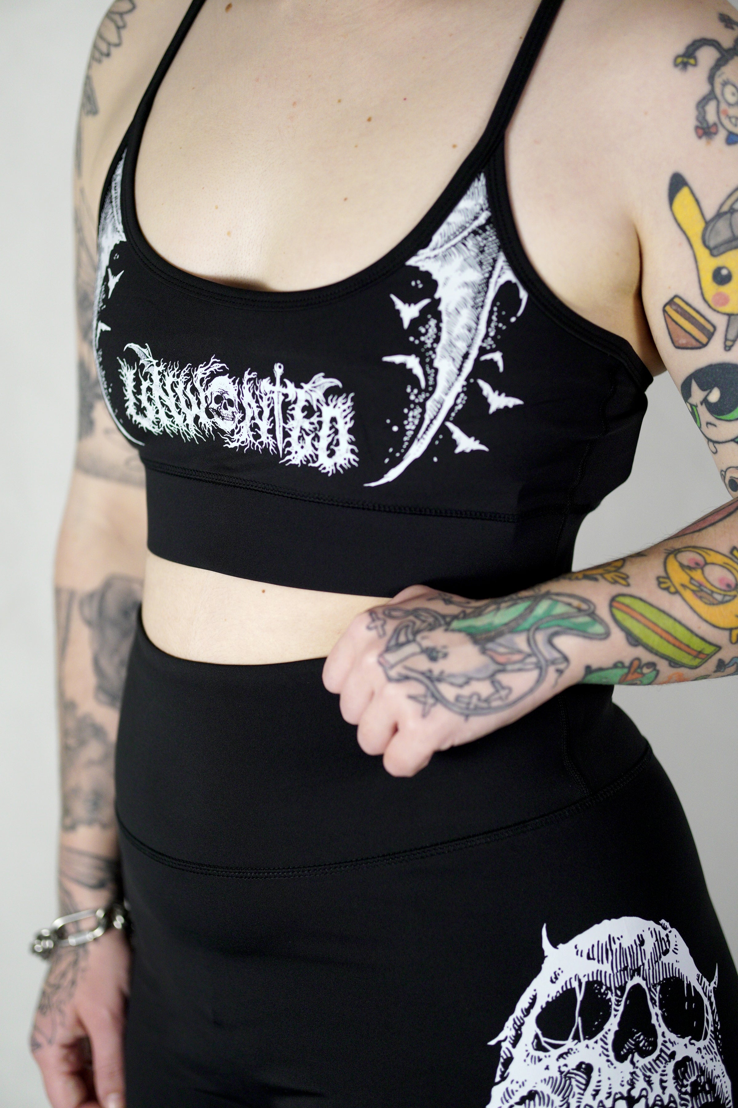Spinal Bat - 'Hardcore' Crop Tops