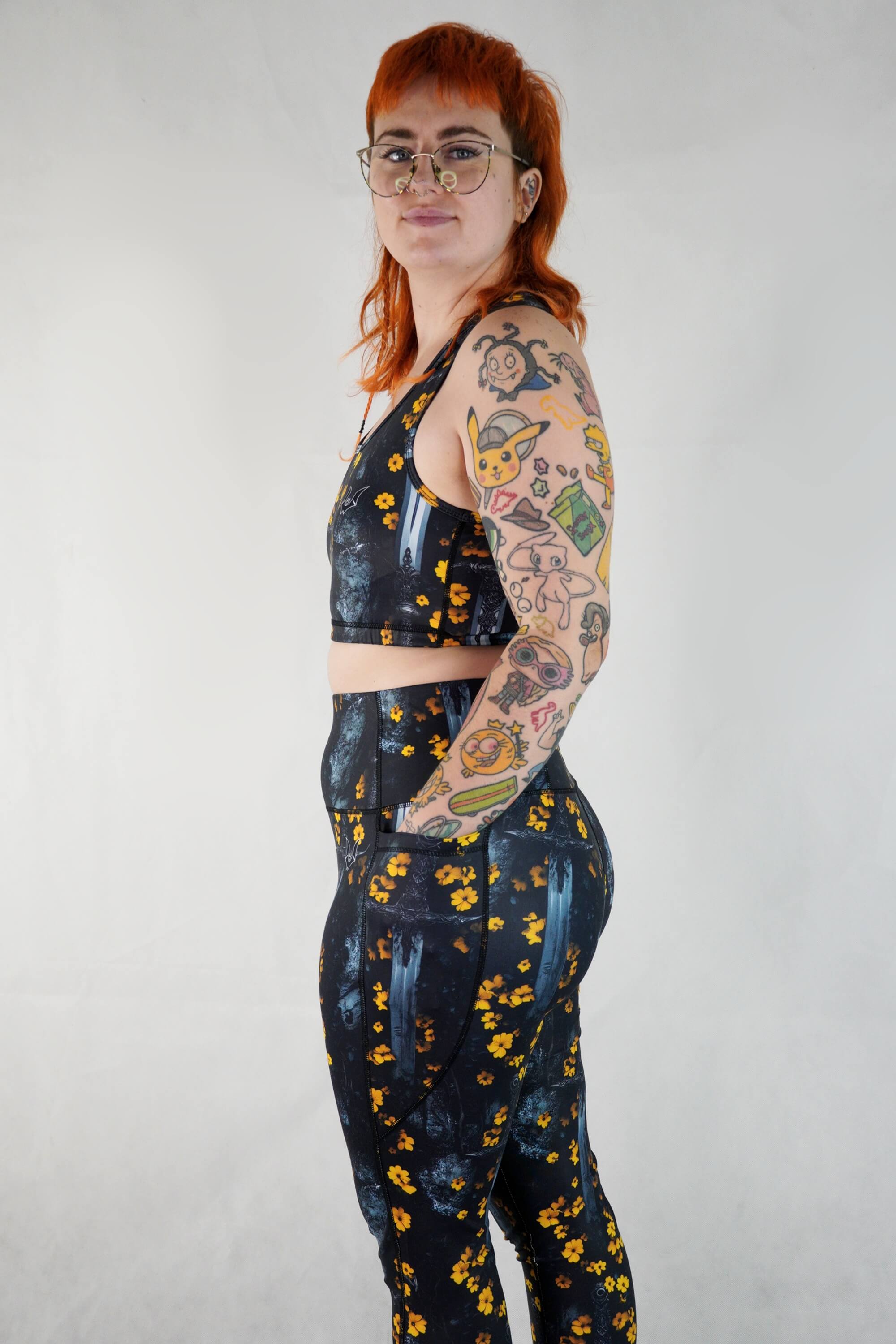 Iron Bloom - Side Pocket Leggings