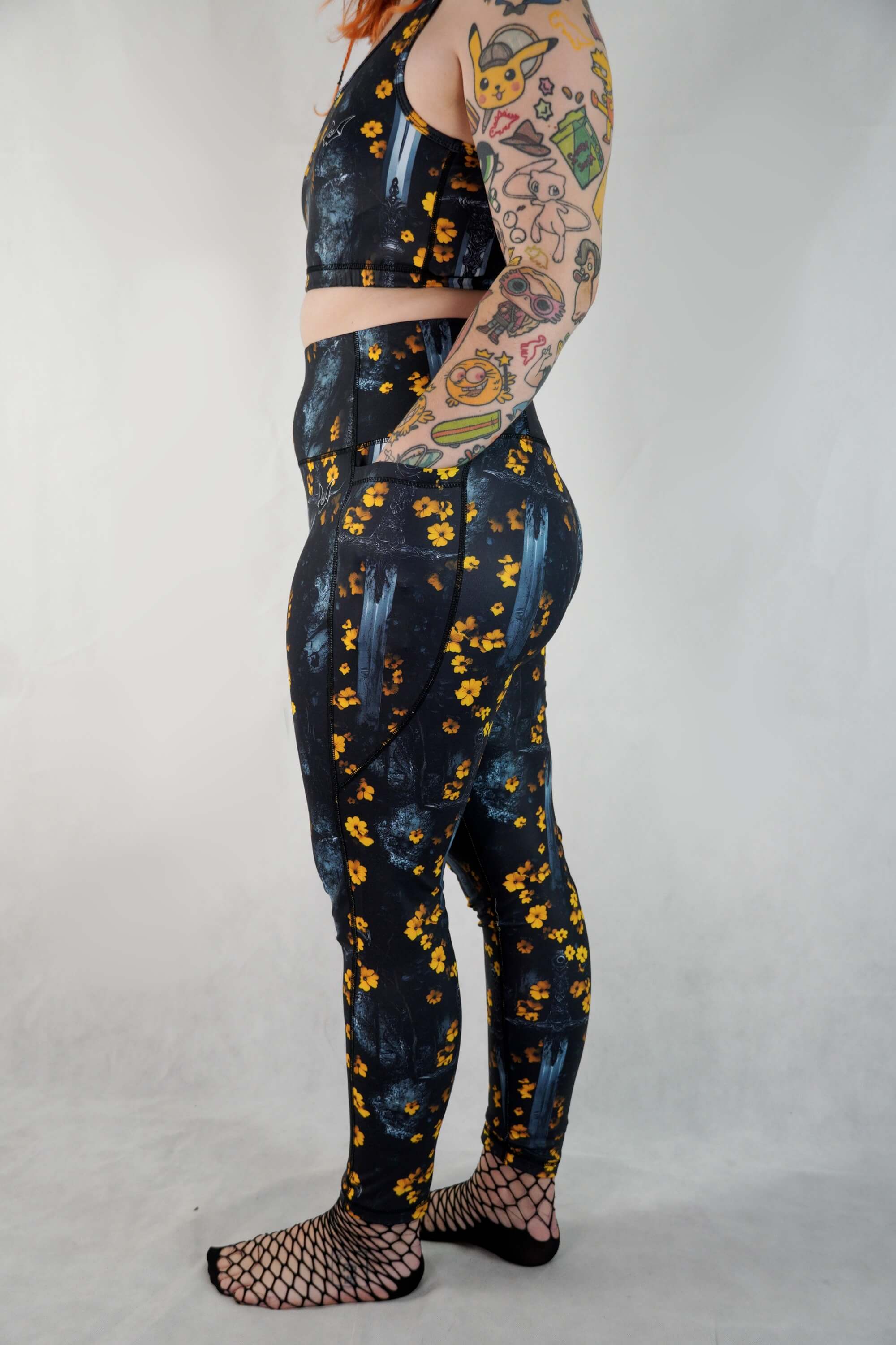 Iron Bloom - Side Pocket Leggings