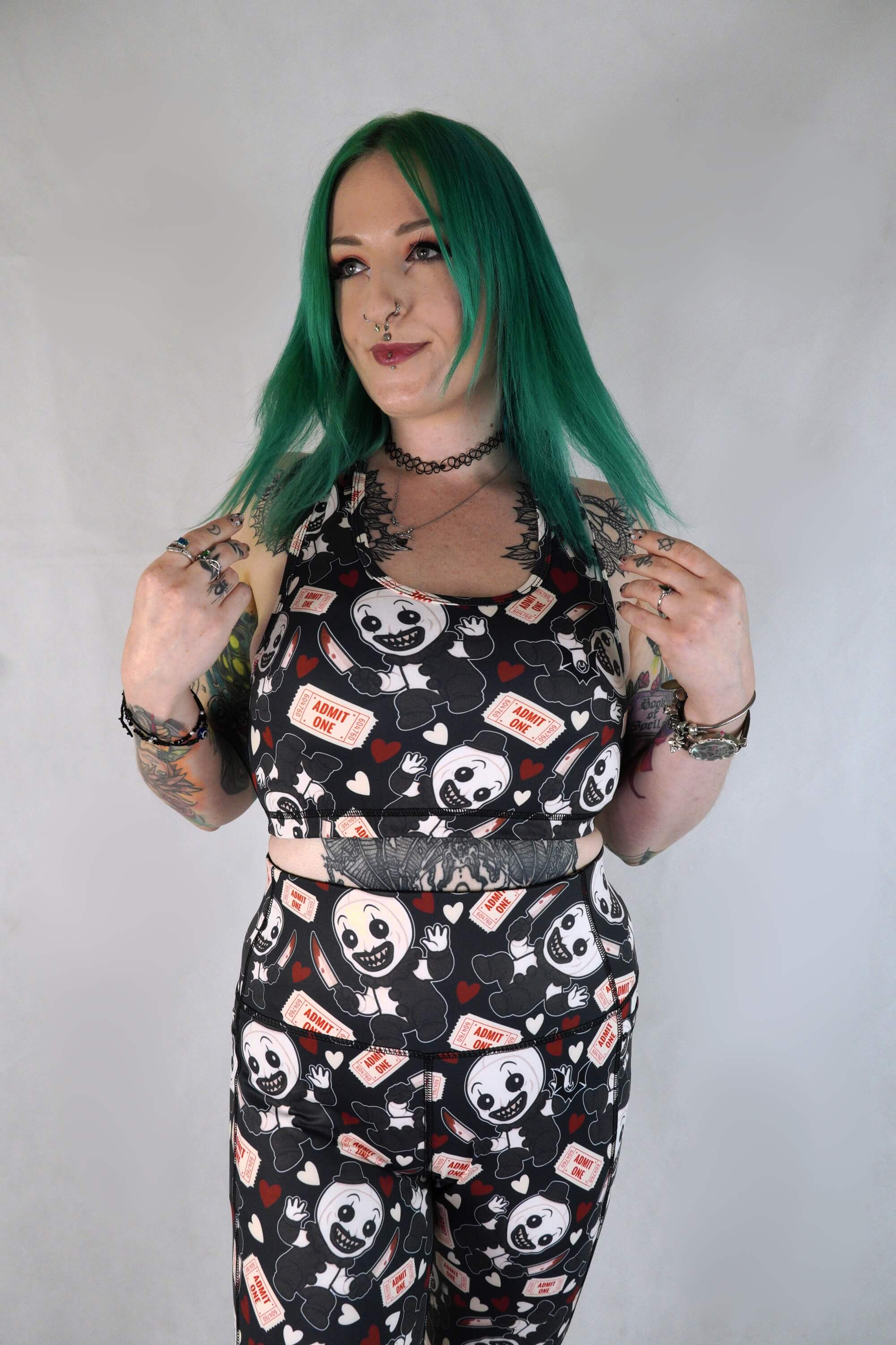 Terrifying Clown - Crop top