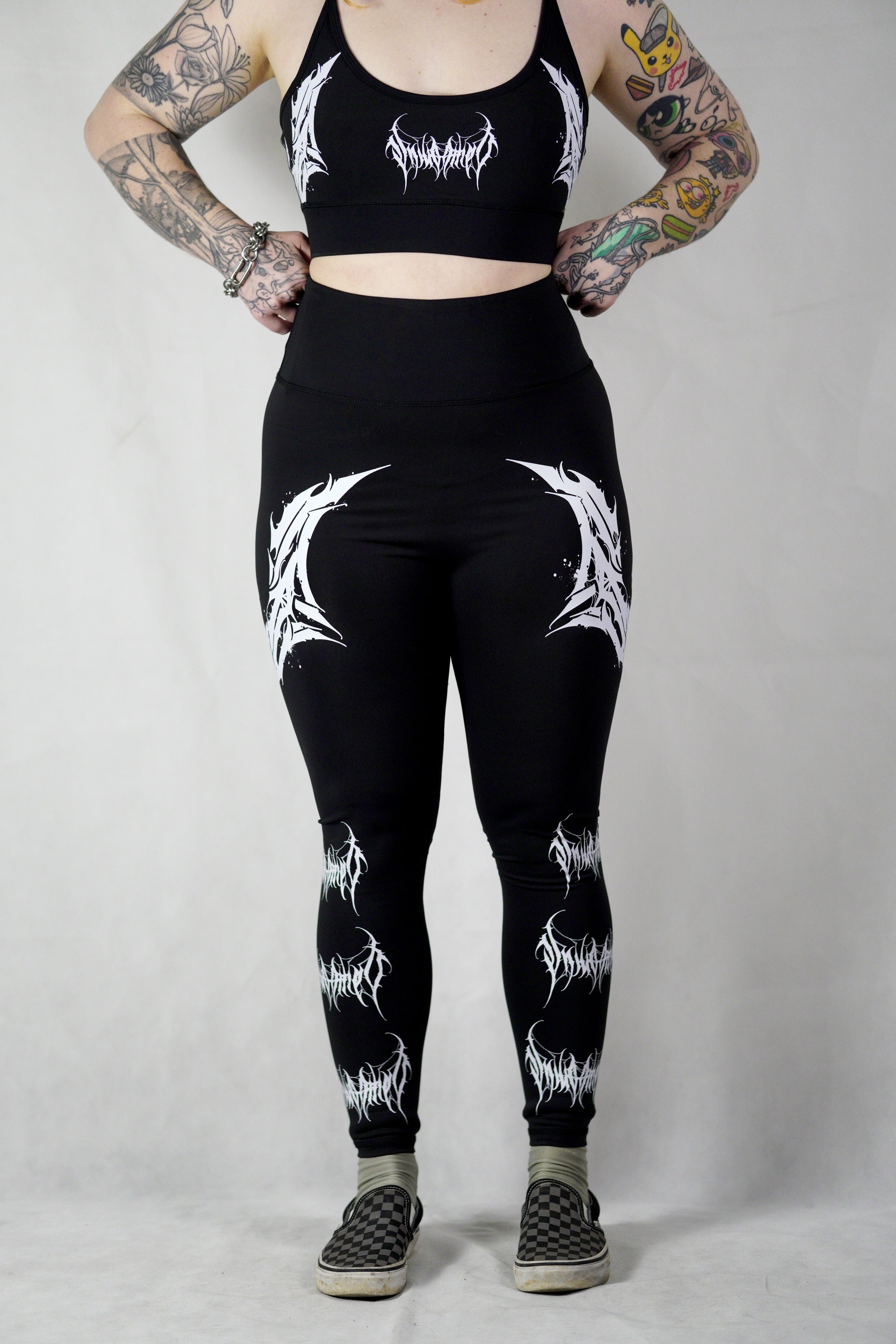 Thrasher Bat - 'Hardcore' Full Length Leggings