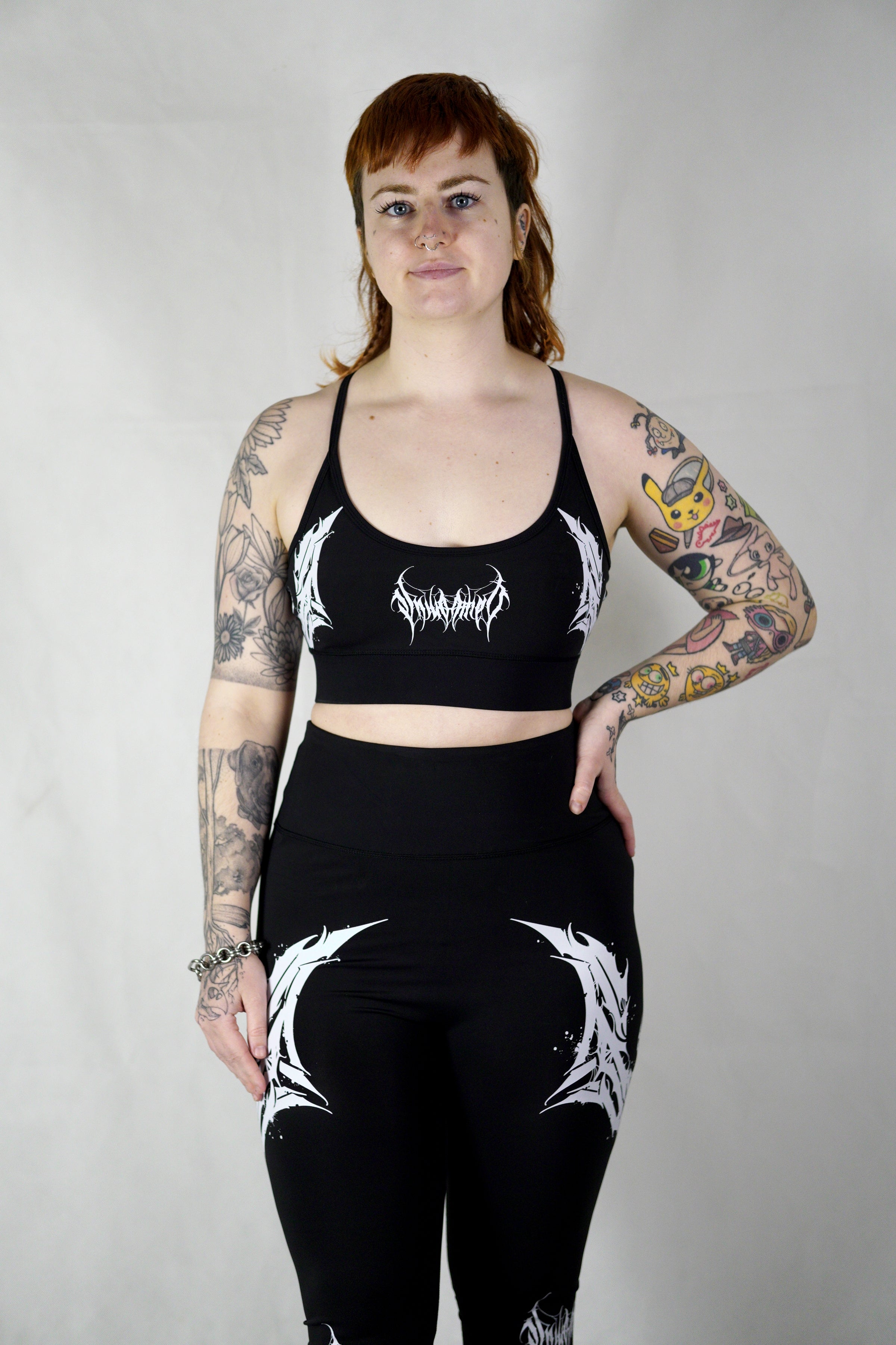 Thrasher Bat - 'Hardcore' Crop Tops