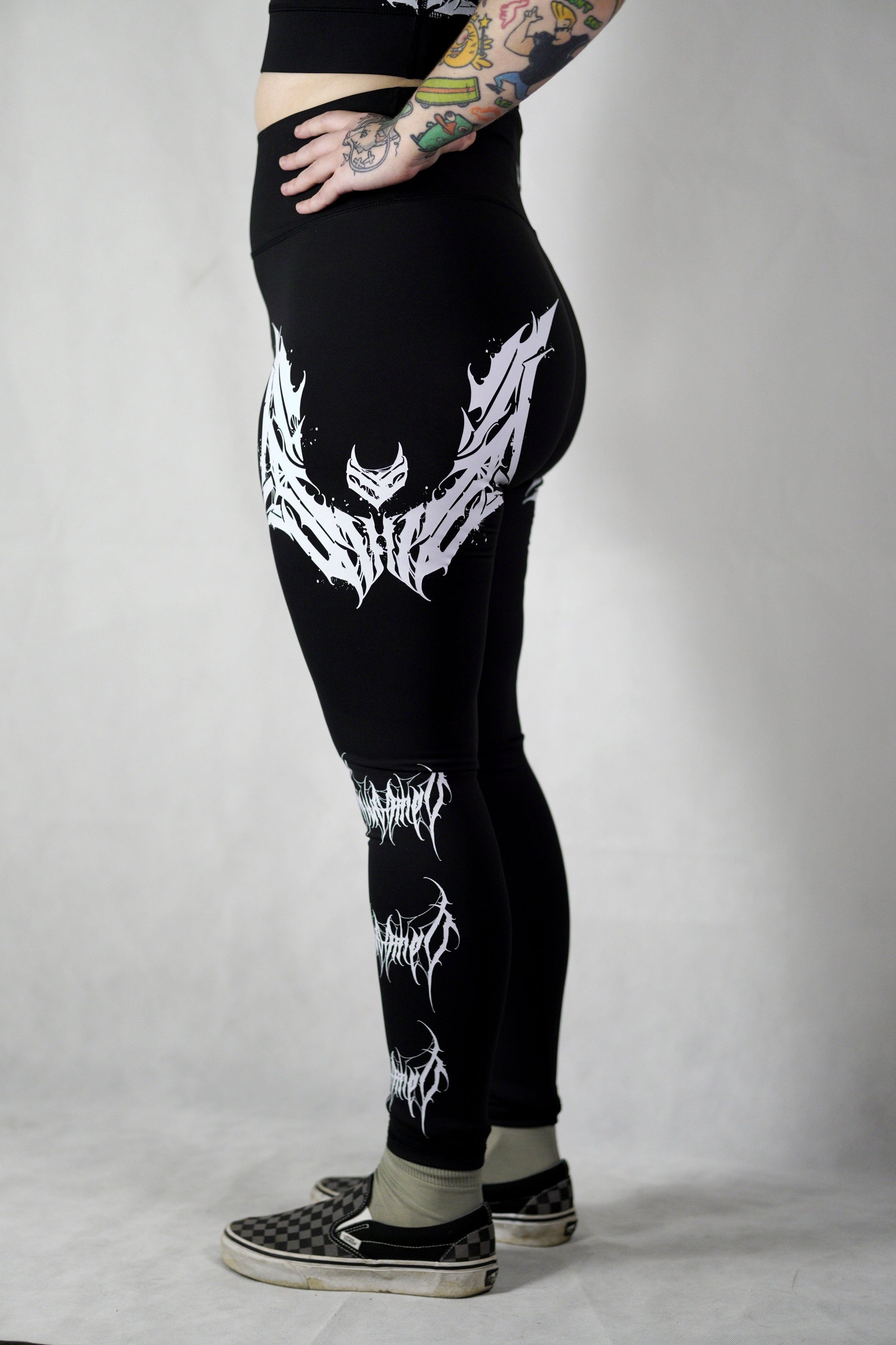 Thrasher Bat - 'Hardcore' Full Length Leggings