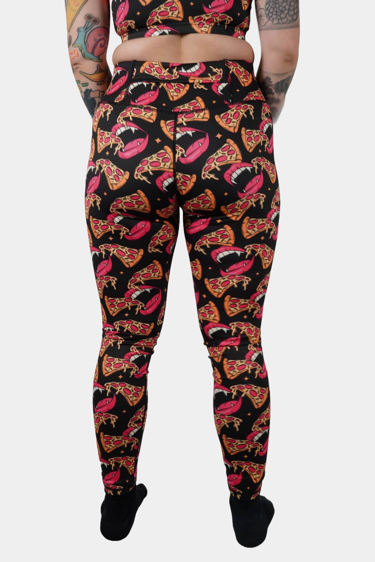 Vampire Pizza - Full Length Leggings