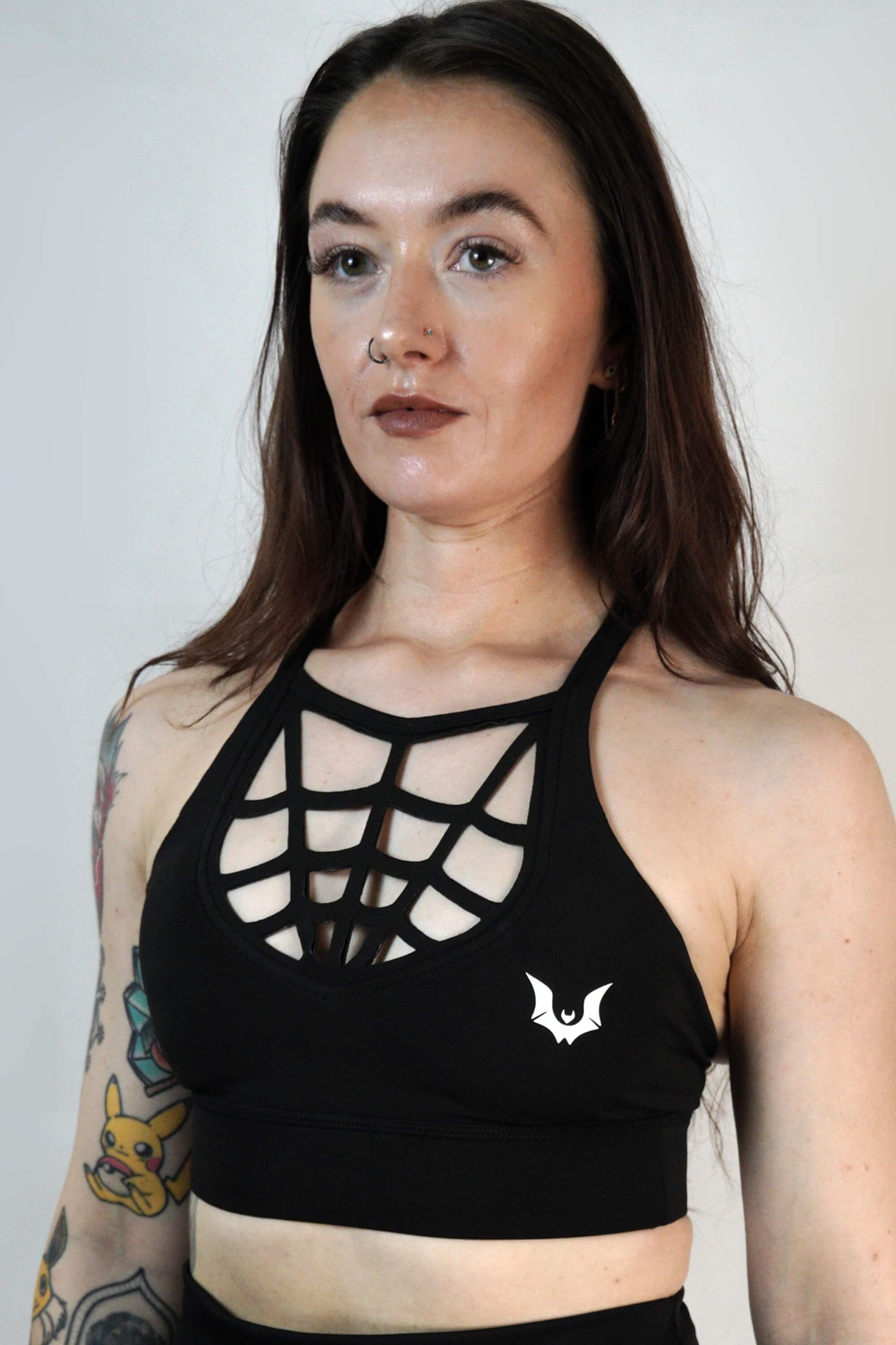 Webbed - 'Hardcore' Adjustable Crop Tops