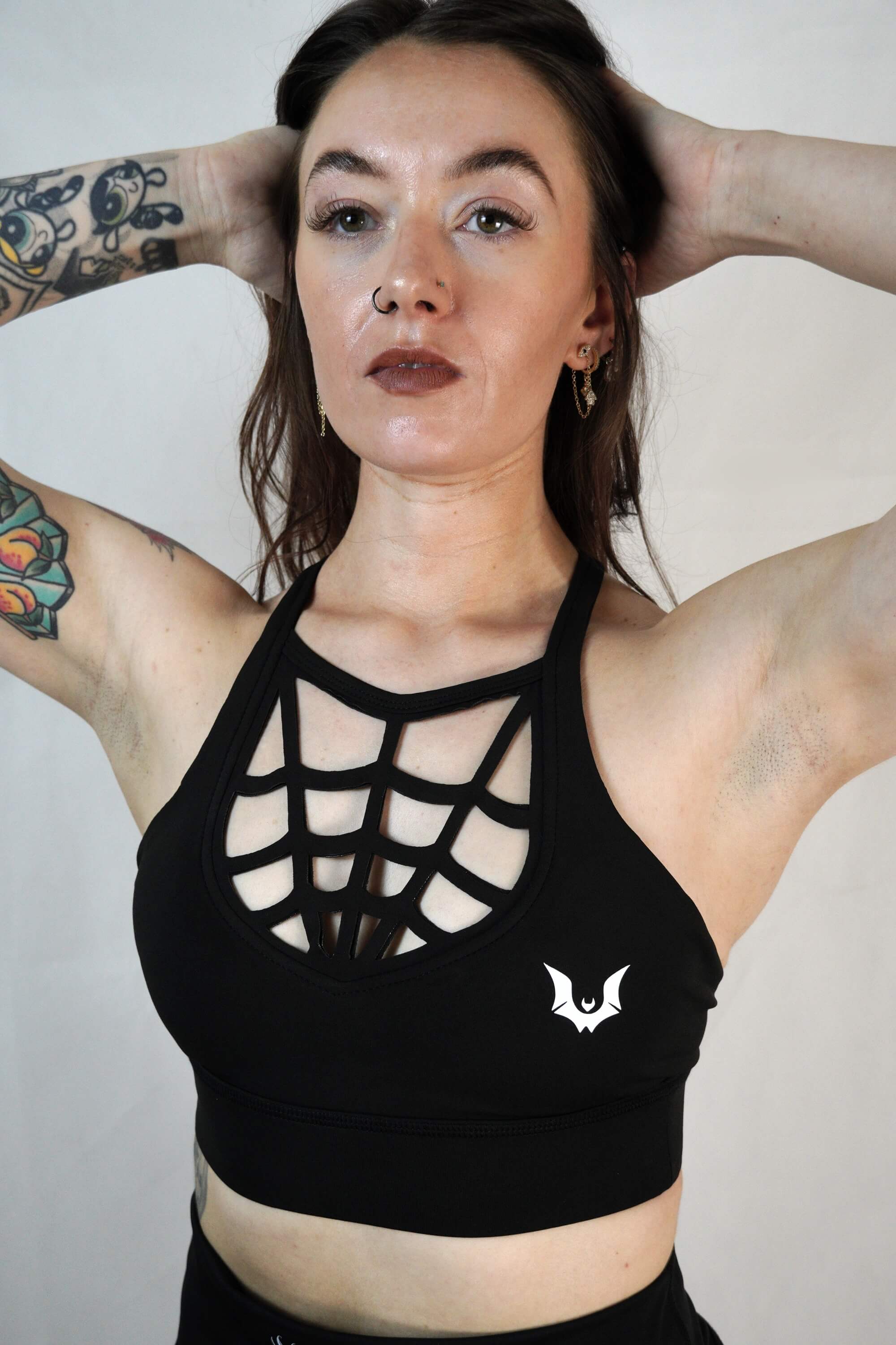 Webbed - 'Hardcore' Adjustable Crop Tops