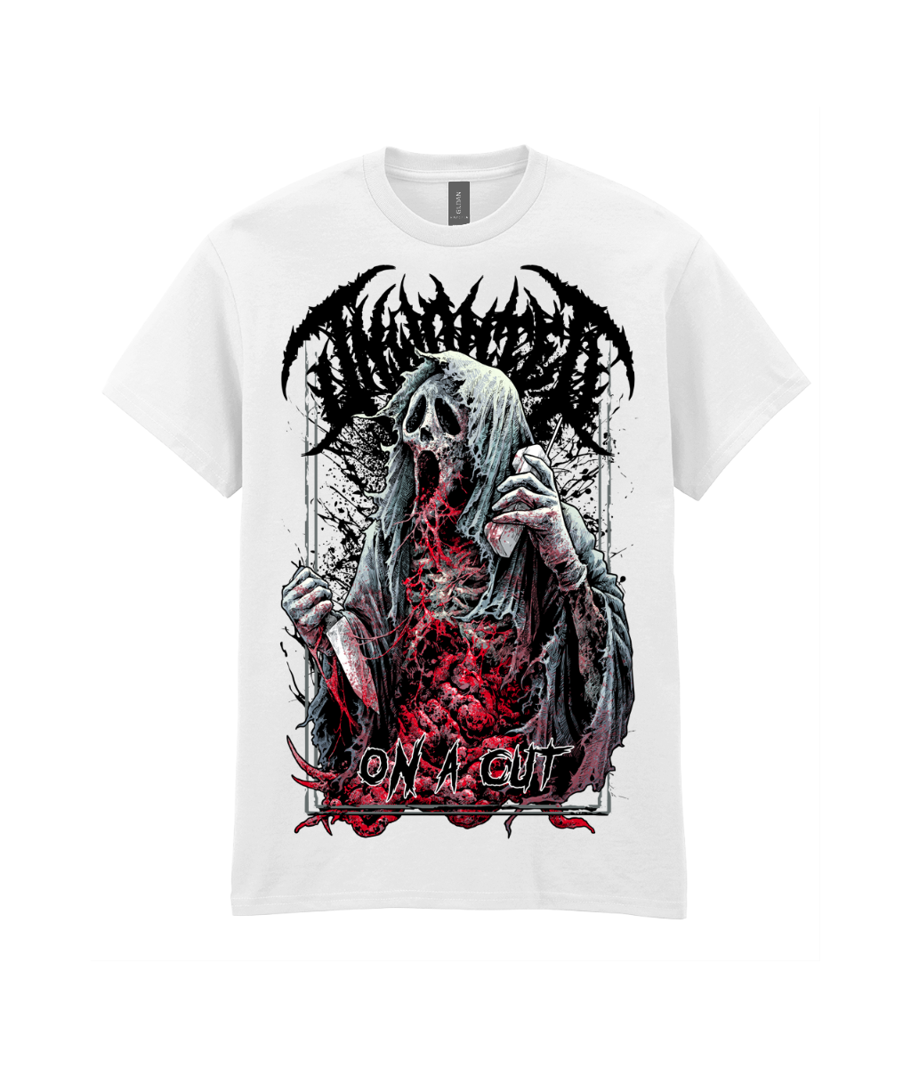 Scream if you're on a cut - Unisex Cotton T-Shirt