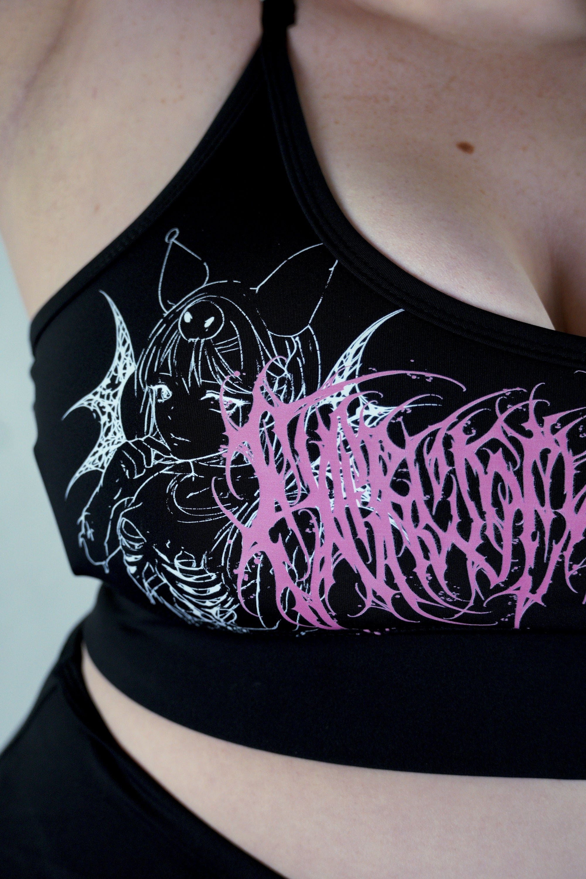 Valkrya - 'Hardcore' Adjustable Crop Tops