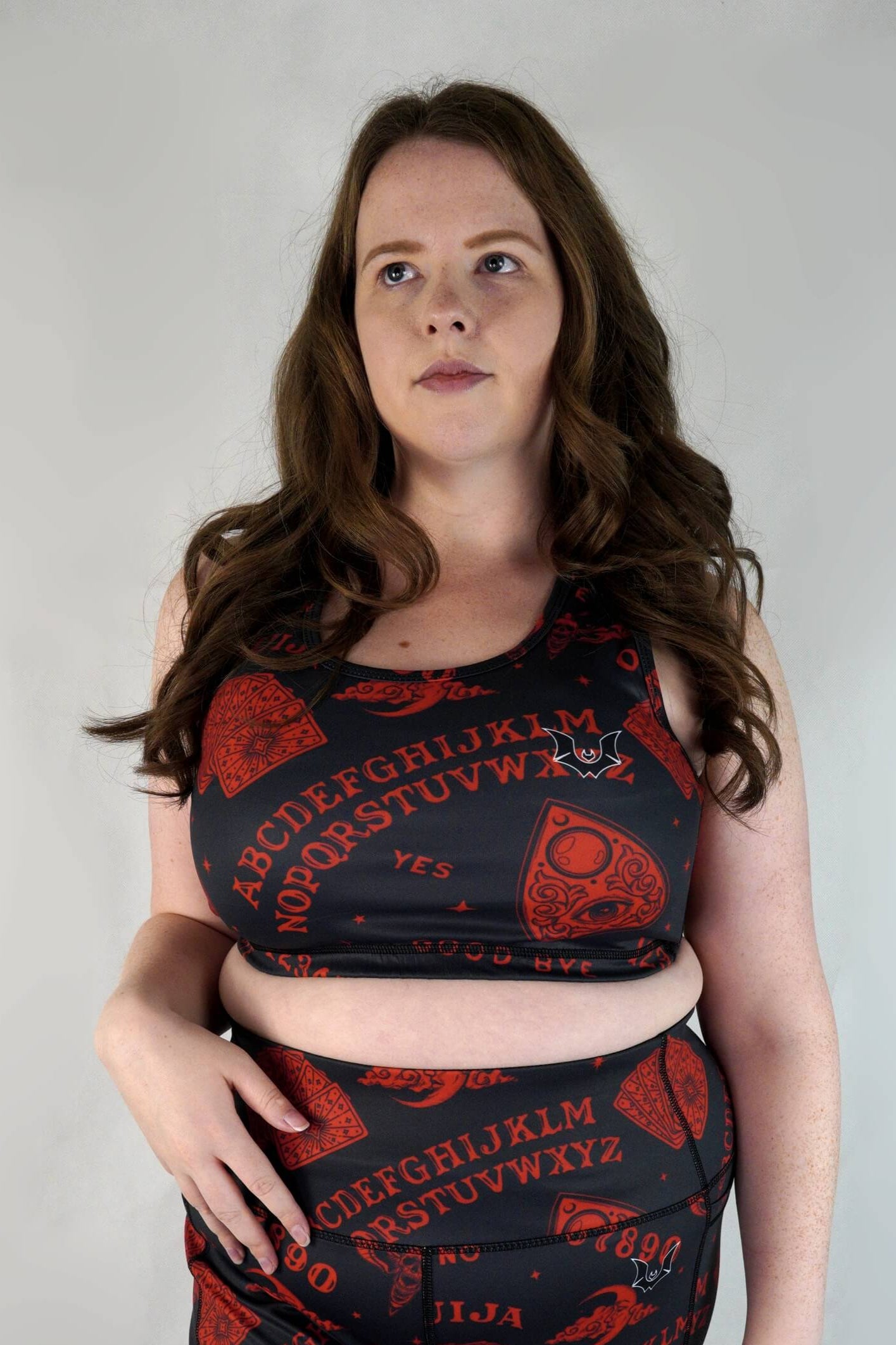 Red Ouija - Crop top