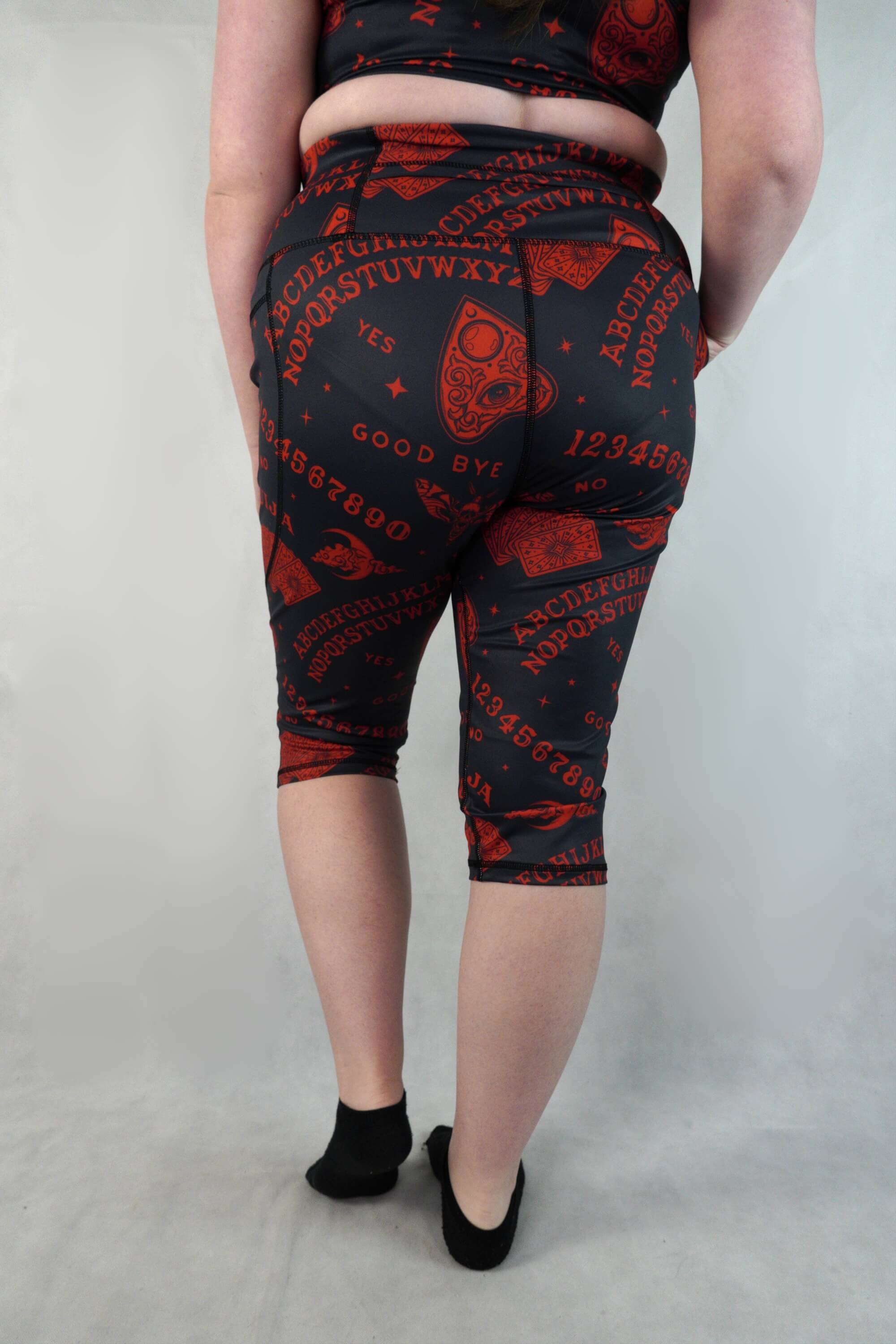 Red Ouija - Knee Length Pockets