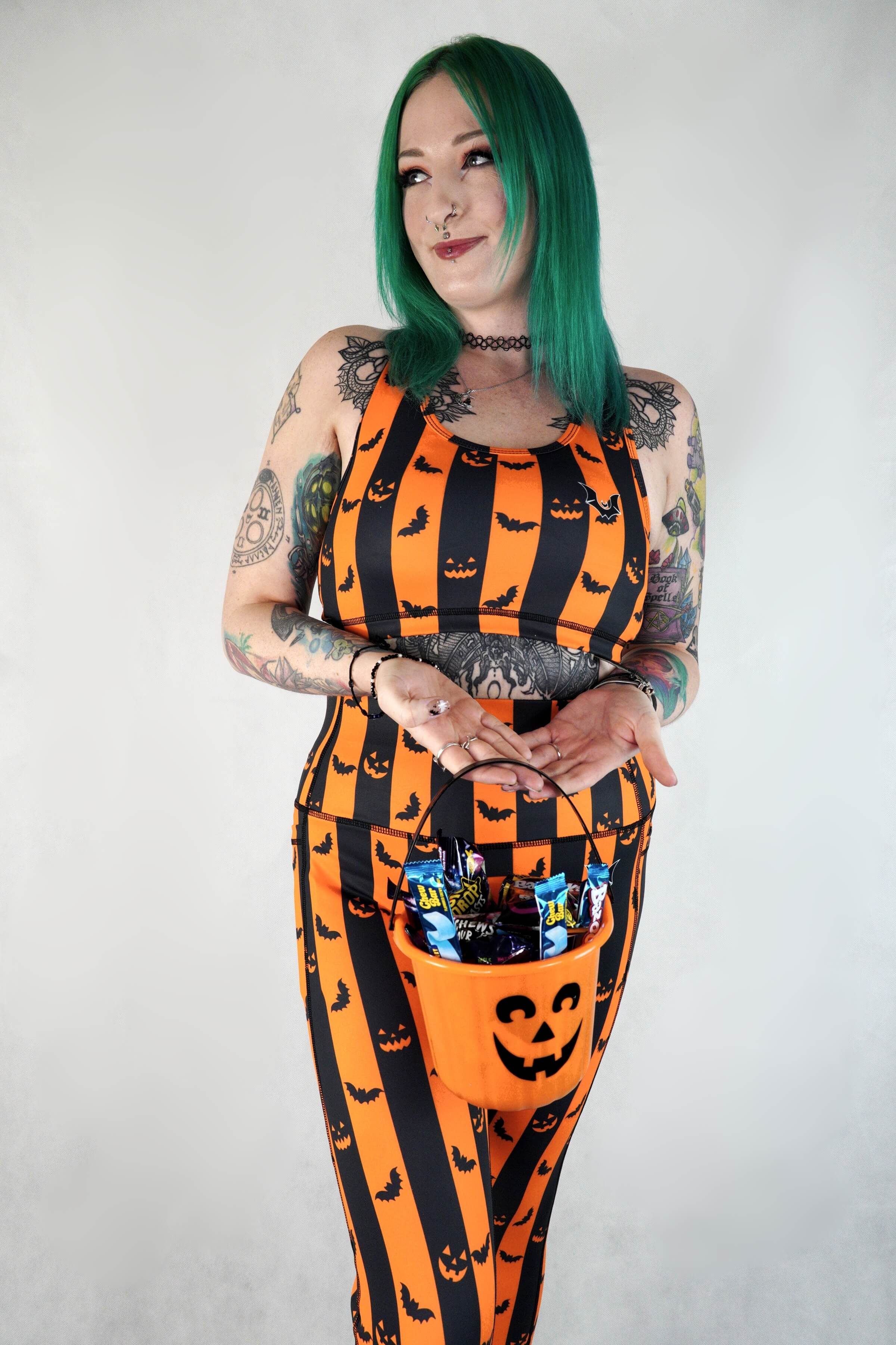 Spooky Stripes - Crop top