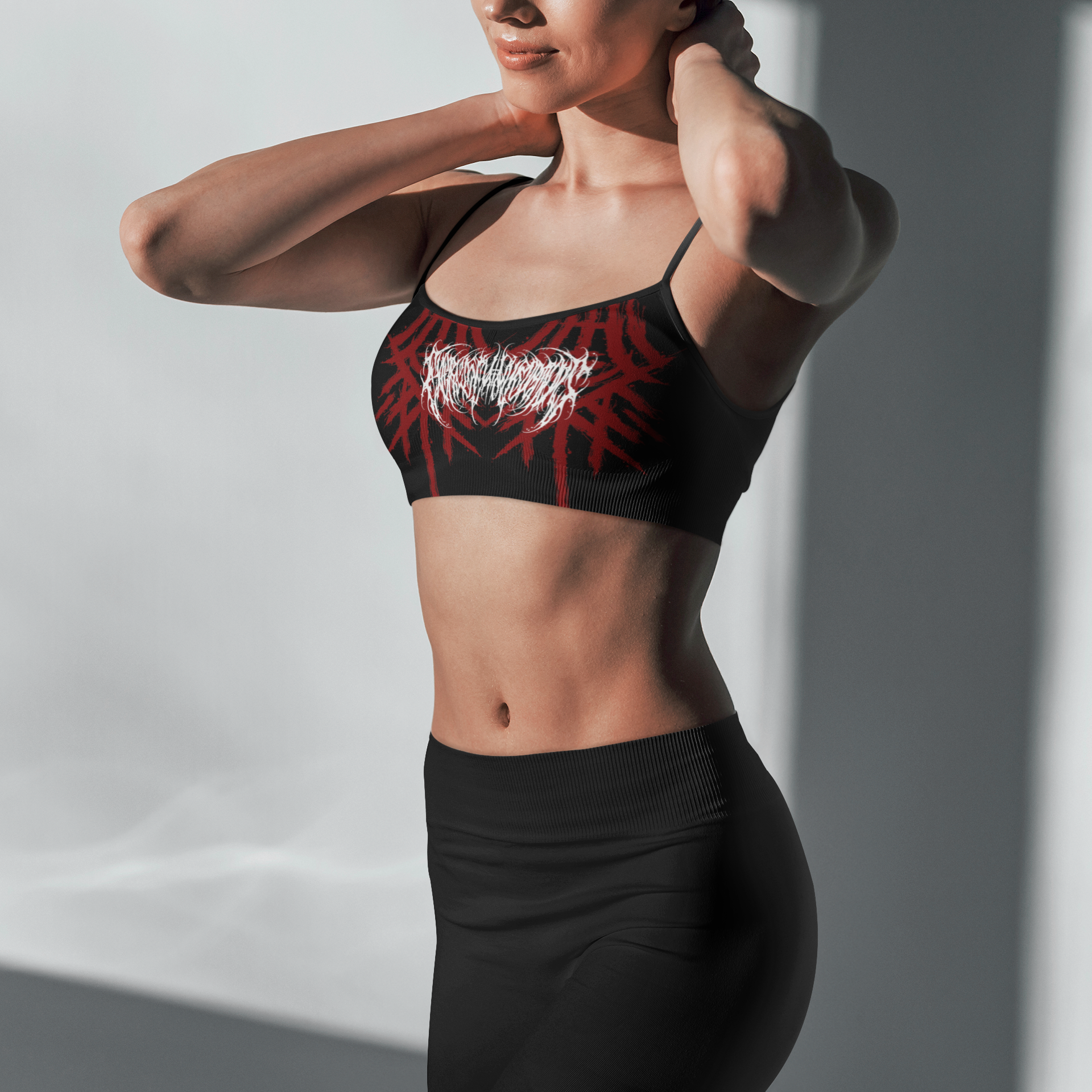 Skadi - 'Hardcore' Adjustable Crop Tops