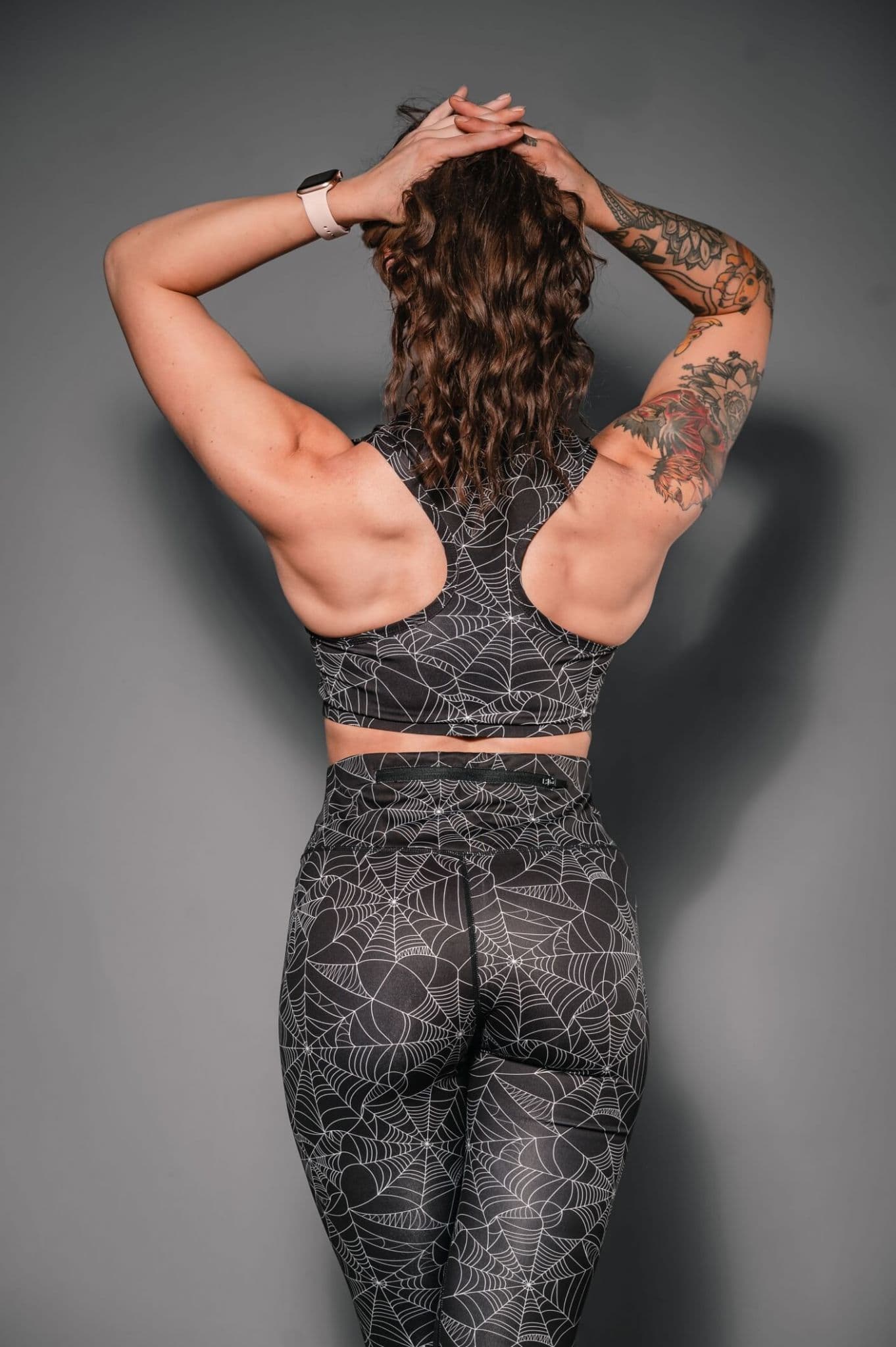 Webbing - Full Length Legging - Unwonted Alternative Gym Wear - unwontedapparel